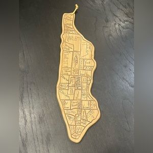 Totally Bamboo Manhattan City Life Bamboo Serving and Cutting Board